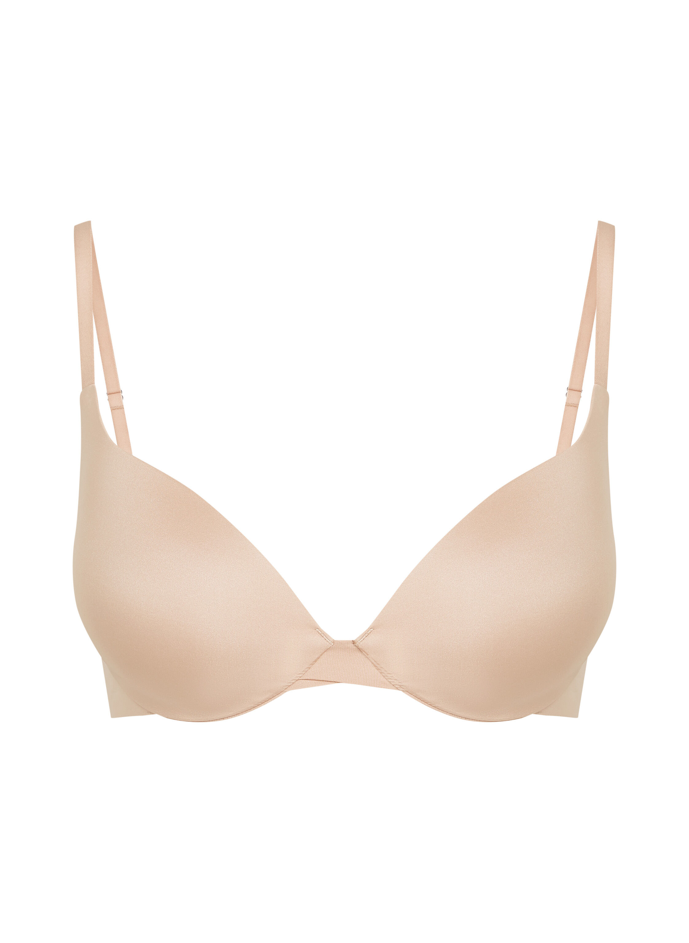 Vorgeformter Push-Up-B&uuml;gel-BH Smooth, Beige