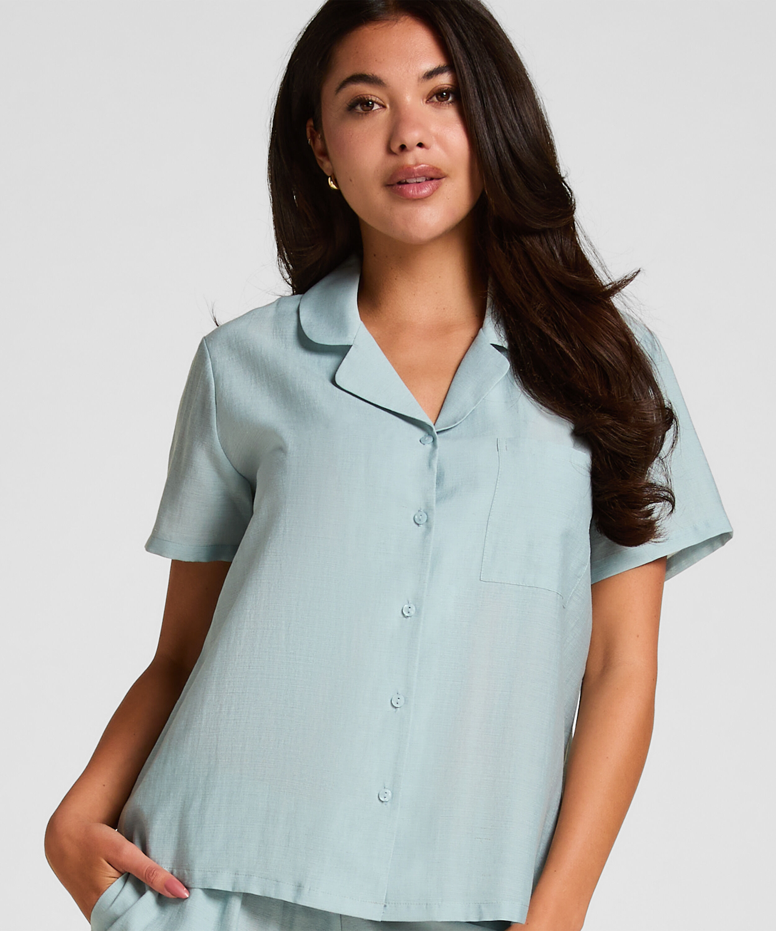 Veste de pyjama Crinkled