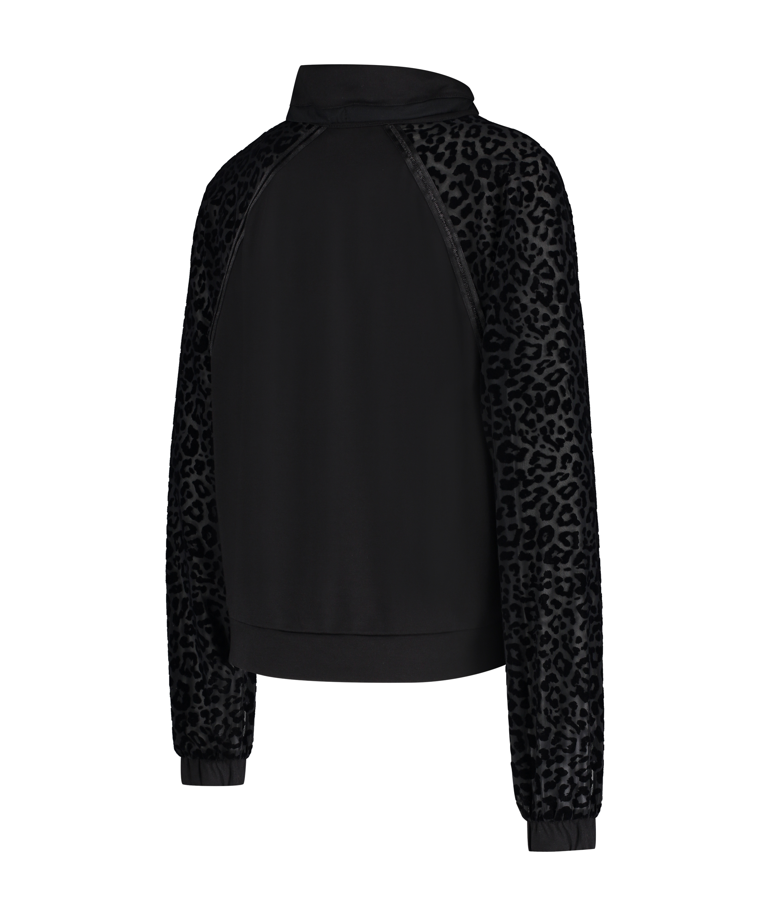 HKMX Jacke Leopard, Schwarz, main