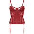 Bustier Pleasure, Rot
