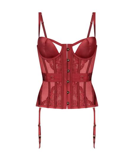 Bustier Pleasure, Rot
