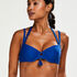 Haut de bikini &agrave; armatures pr&eacute;form&eacute; Amanda Queen, Bleu
