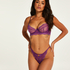 Soutien-gorge non-rembourr&eacute; &agrave; armatures Isabelle, Violet
