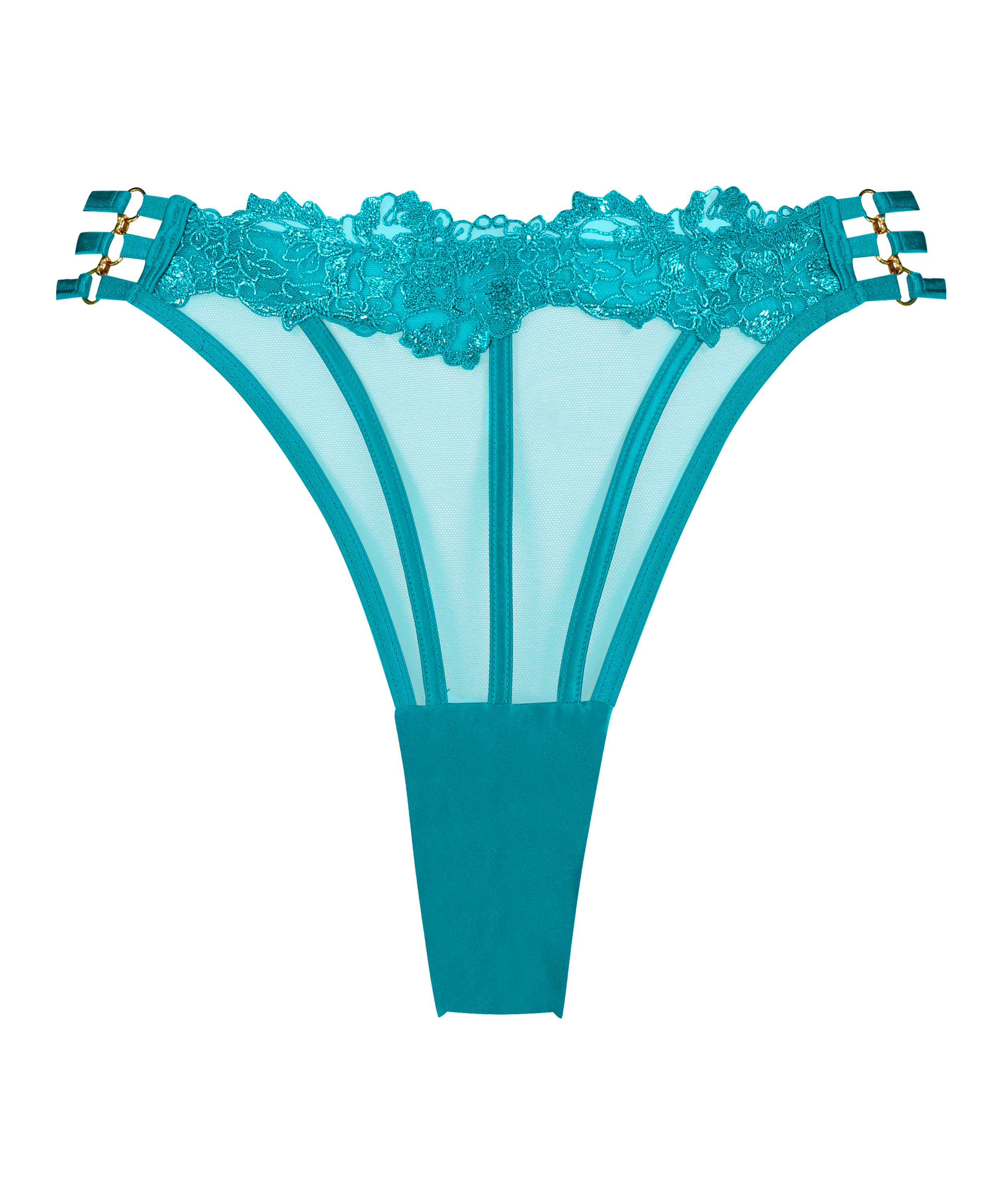 Slip brésilien Eros, Bleu, main