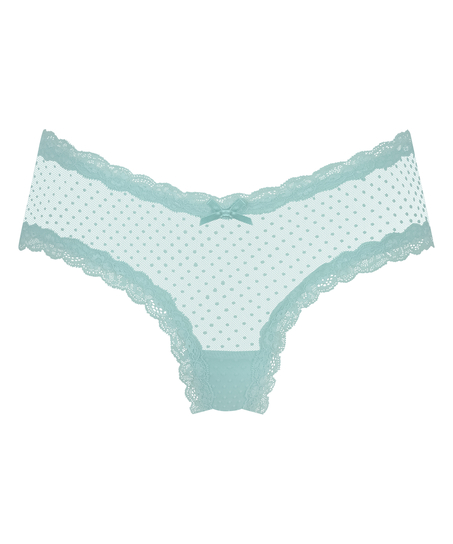 Brazilian V-shape mesh, Blau