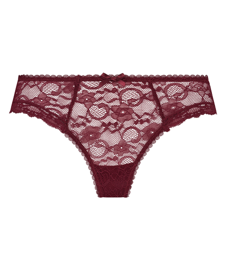 Hoher Mini-Brazilian Riley, Rot