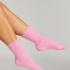 Socken flauschig, Rose