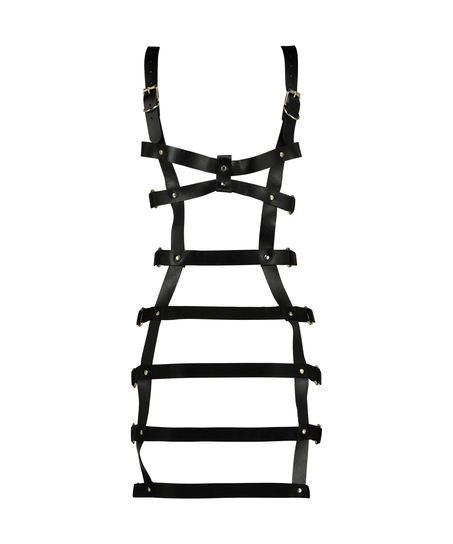 Private Harnais &agrave; lani&egrave;res Dress, Noir