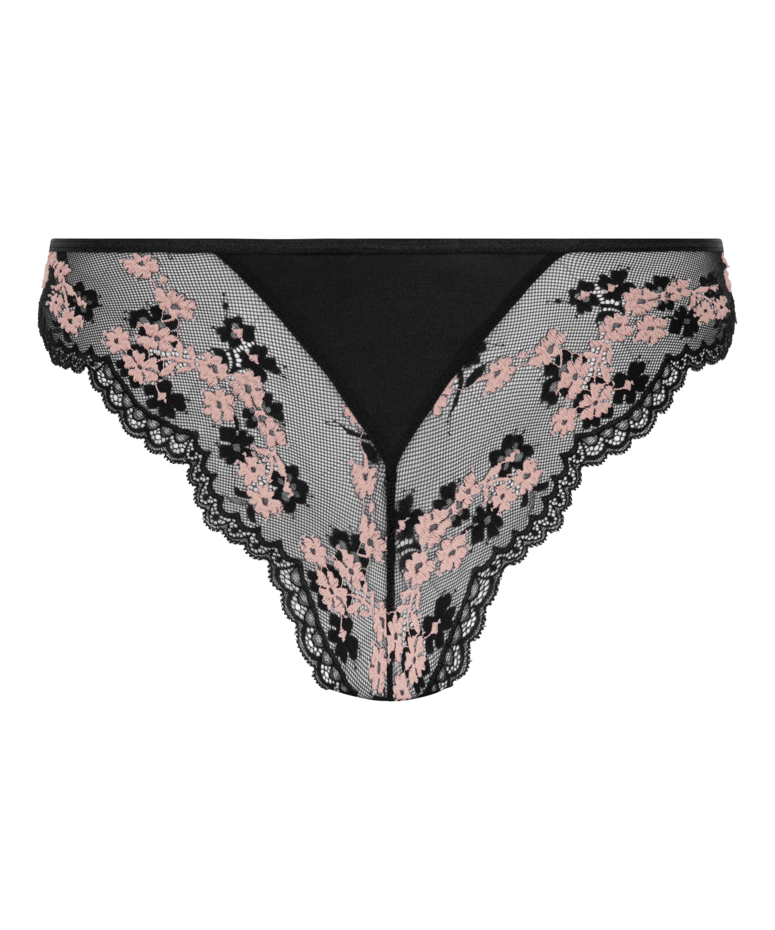 Caro Brazilian mit hohem Beinausschnitt, Schwarz, main