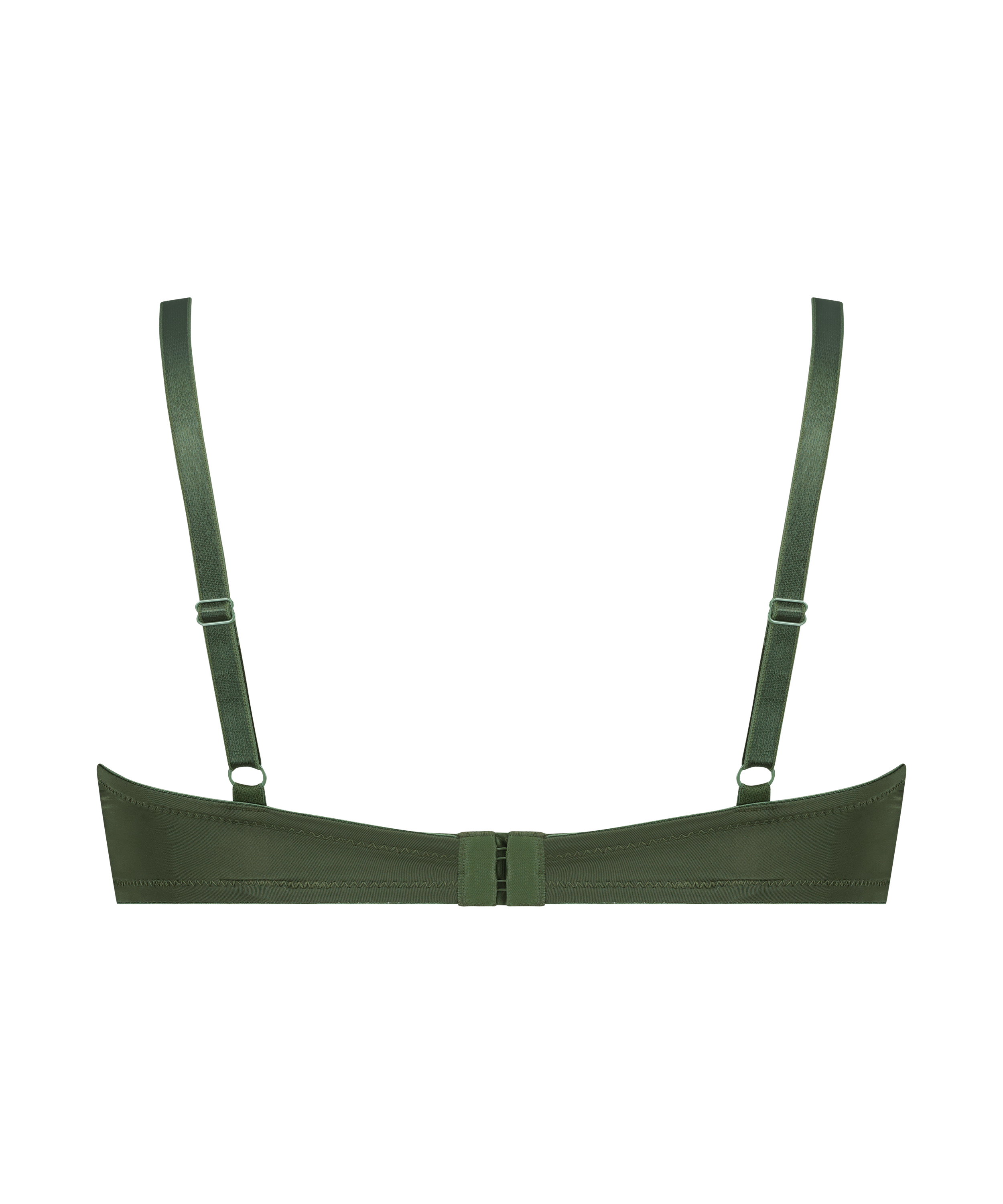 Soutien-gorge à armatures préformé Plunge, Vert, main