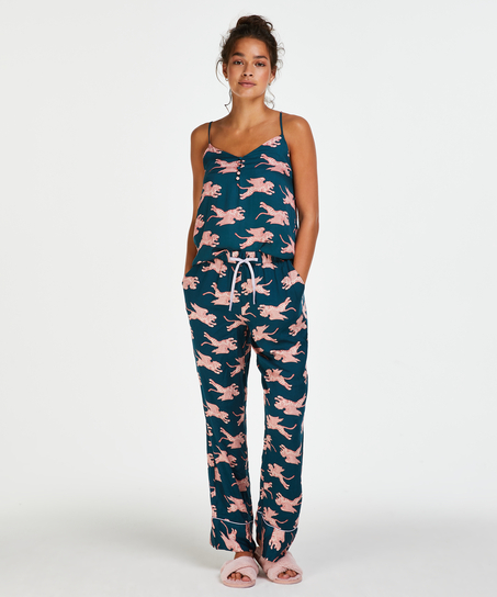 Pantalon de pyjama Woven, Bleu