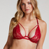 Soutien-gorge à armatures non-préformé Cinnamon, Rouge