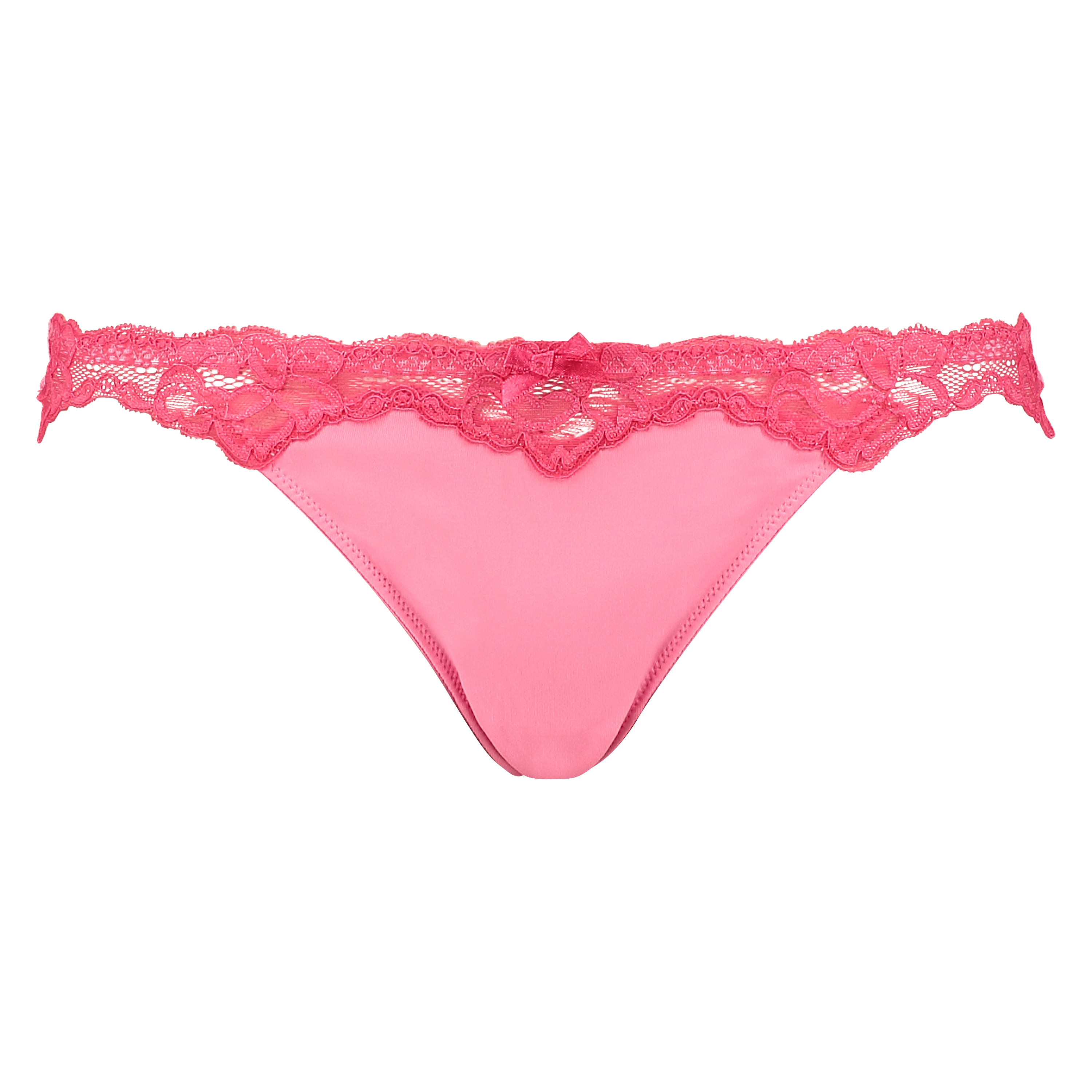 String mit Spitze Secret Lace, Rose, main