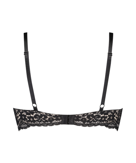 Soutien-gorge maxi rembourré à armatures Rose, Noir