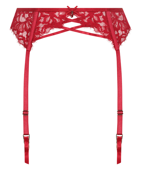 Porte-jarretelles Charlotta, Rouge