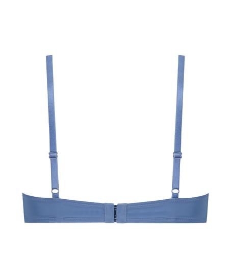 Vorgeformter B&uuml;gel-BH Plunge, Blau