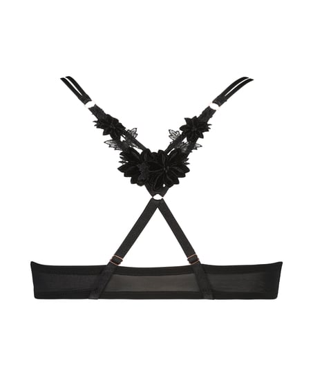 Vorgeformter Push-up-Bügel-BH Kelsey Lucy Hale, Schwarz