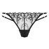 High-Leg String Scarlett, Schwarz