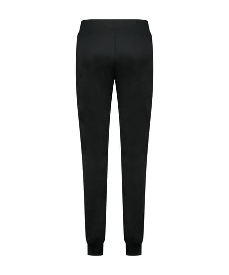 Pantalon de jogging Velours, Noir