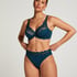 Slip brésilien Diva, Bleu