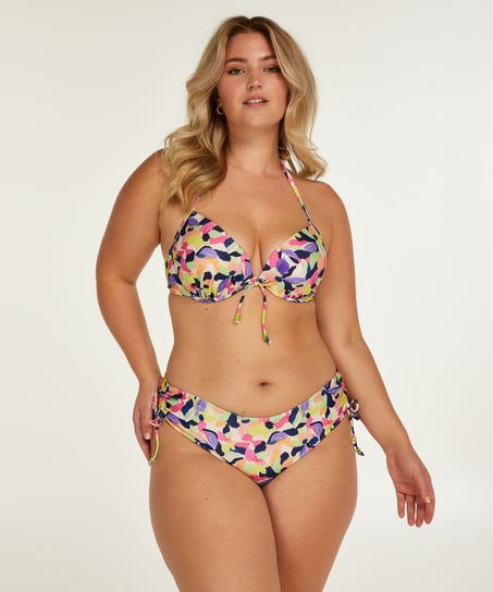 Haut de bikini préformé push-up Hawaii, Blanc