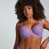 Soutien-gorge &agrave; armatures non-pr&eacute;form&eacute; Daisy, Violet