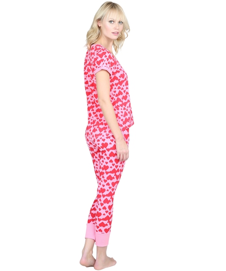 Leggings Femke dot, Rose