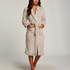 Peignoir Fleece, Marron