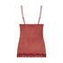 Camisole velours Dentelle, Rose