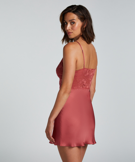 Slipdress Satin, Rose