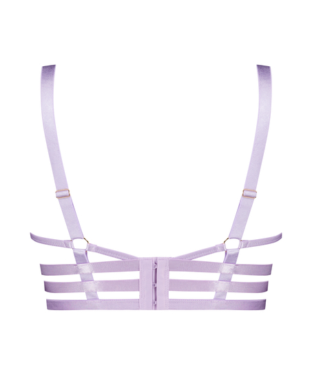 Soutien-gorge &agrave; armatures non-pr&eacute;form&eacute; longline Tara, Violet