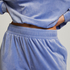 Jogginghose Velours, Blau