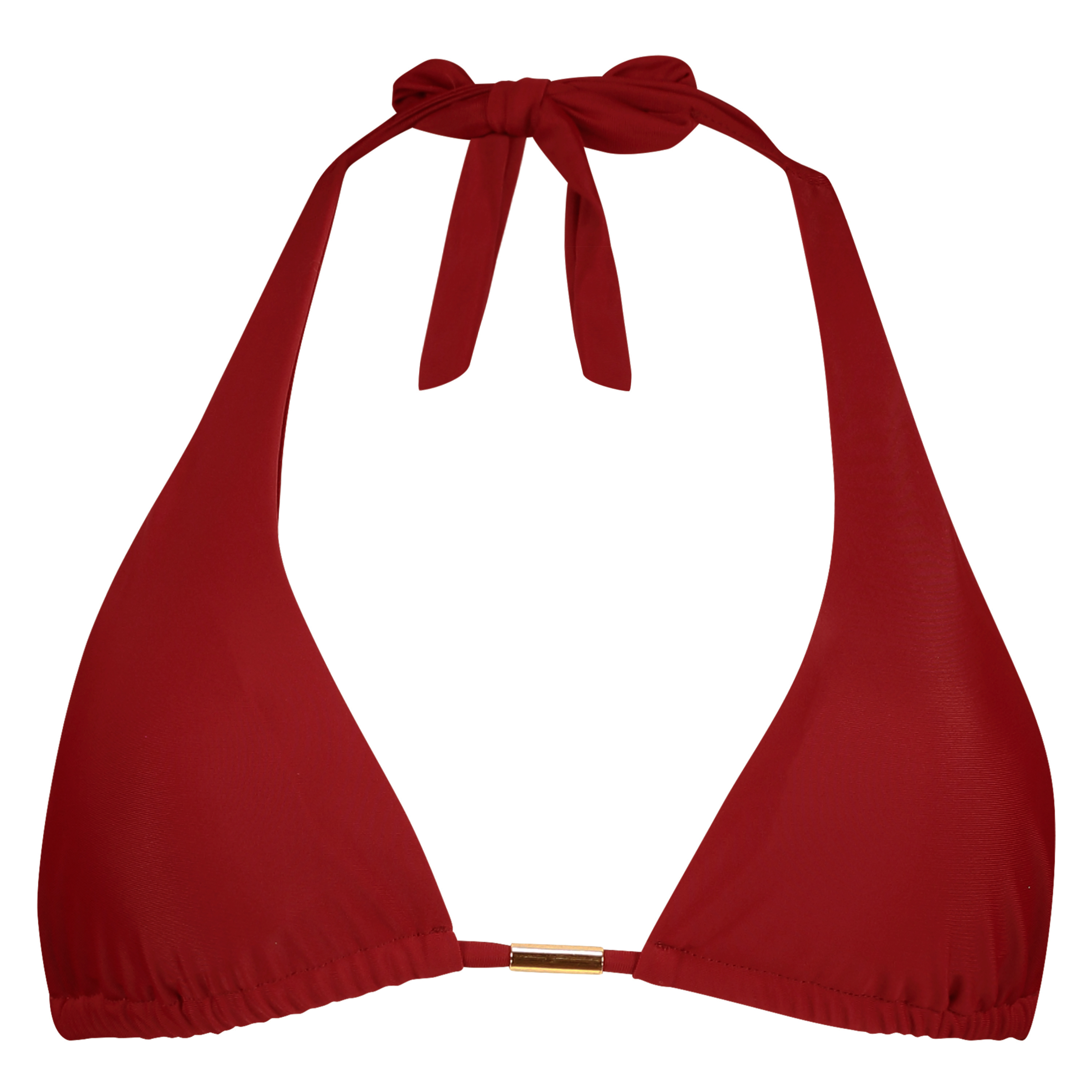 Triangel-Bikini-Oberteil Pagoda, Rot, main