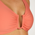 Haut de bikini Peachy, Orange