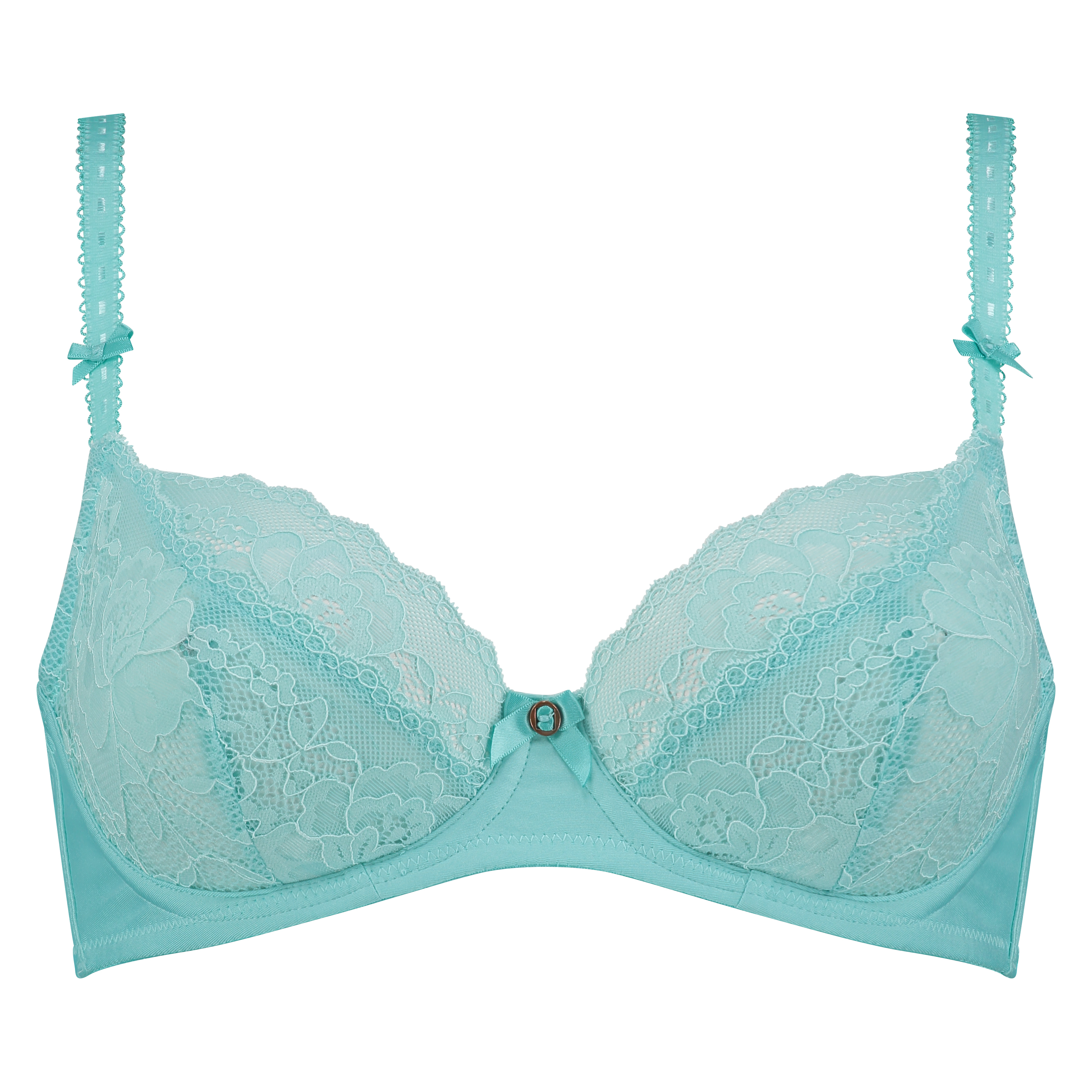 Soutien-gorge à armatures non-préformé Maya, Bleu, main