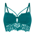 Soutien-gorge à armatures préformé longline Isabella, Vert