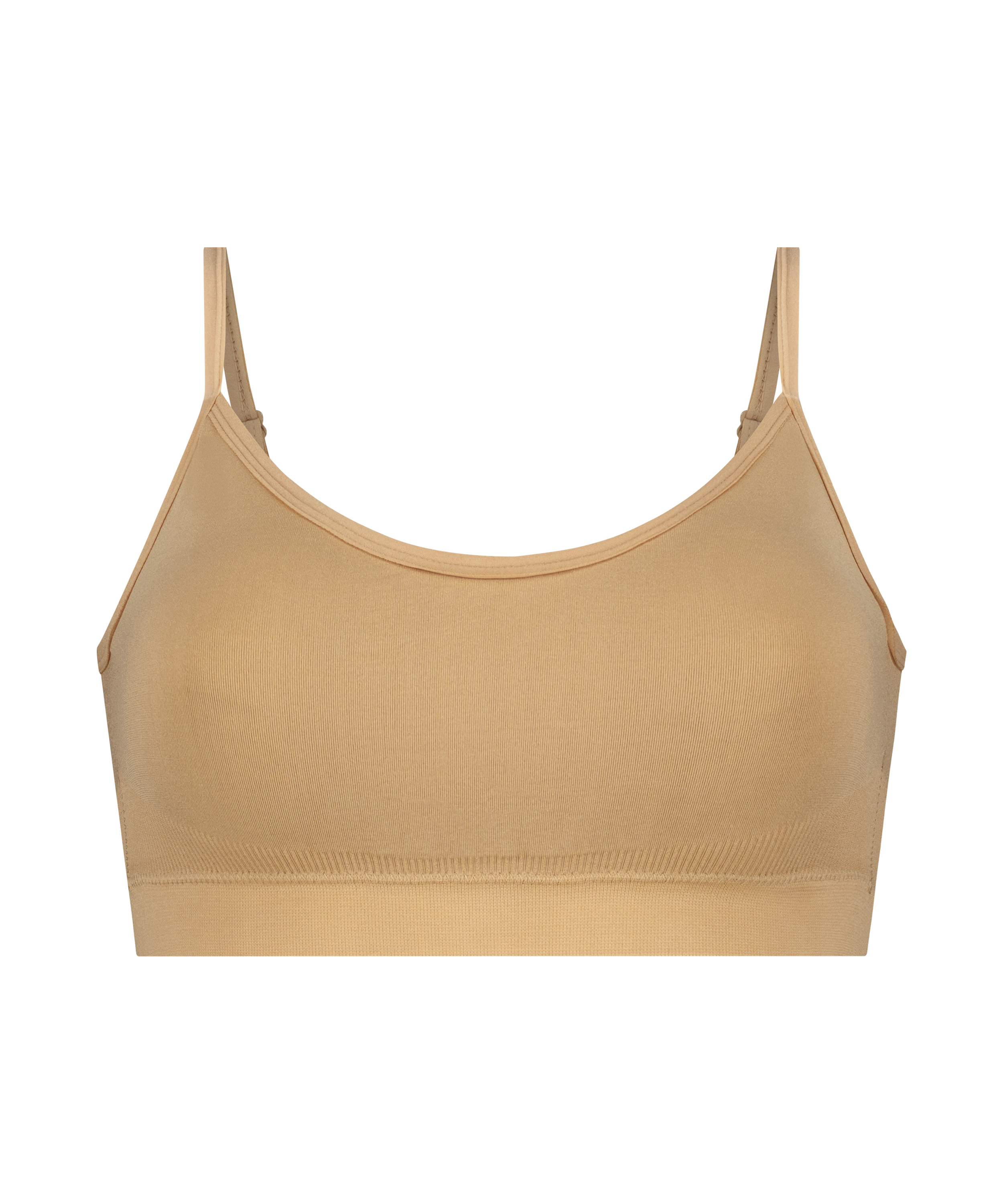 ﻿Strappy Bralette, Beige, main