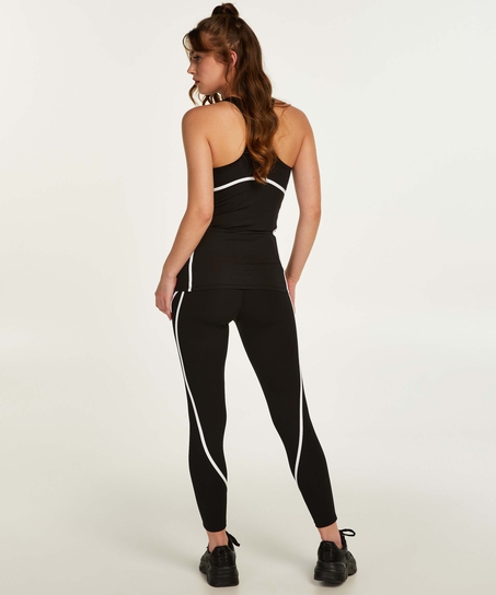 HKMX Slim Fit Top Ayla, Schwarz