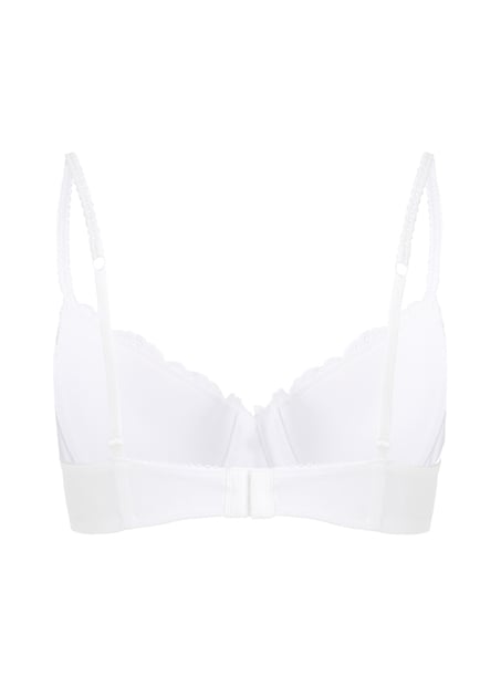 Soutien-gorge à armatures préformé Secret Lace, Blanc