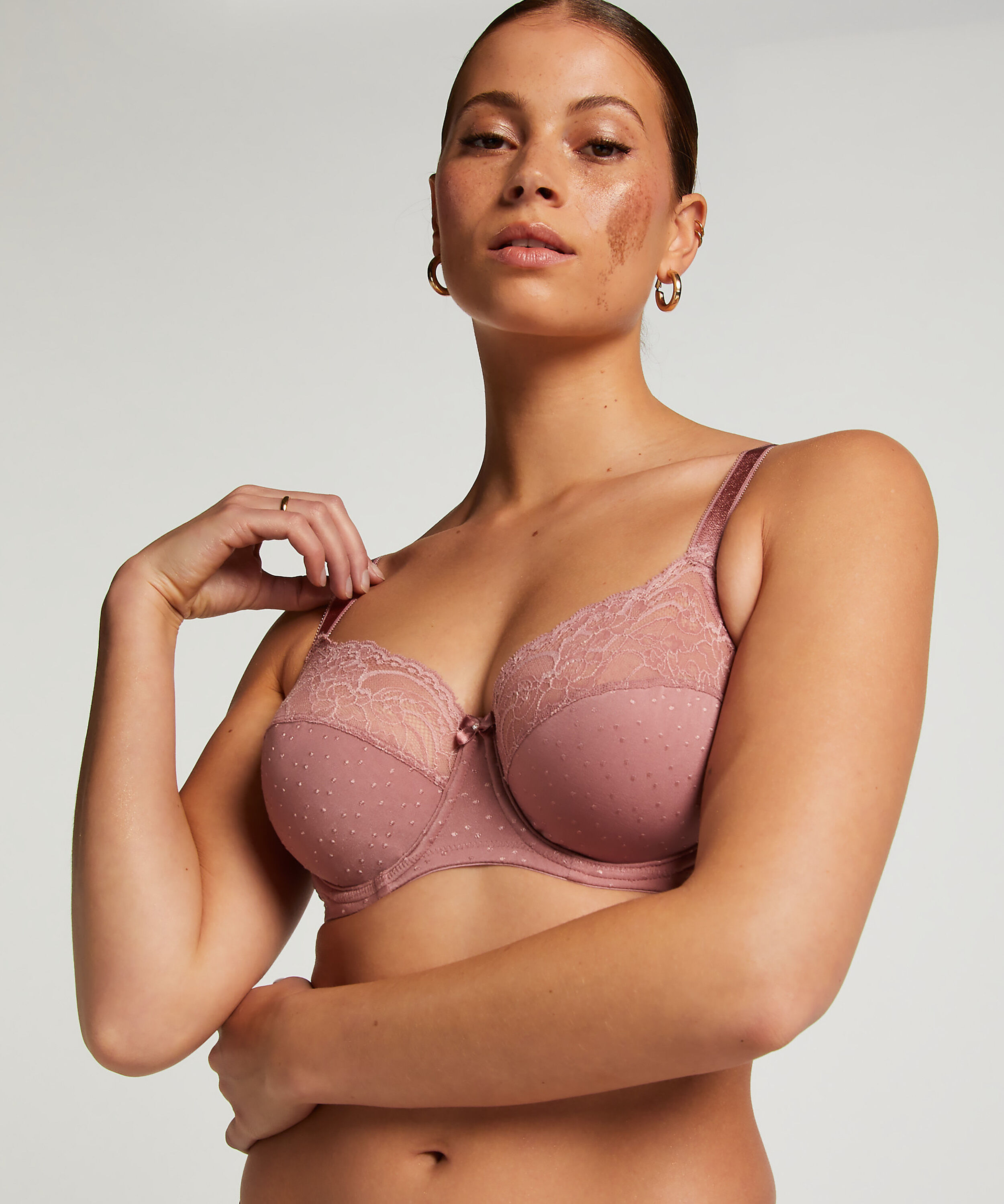Soutien-gorge à armatures non-préformé Sophie, Rose