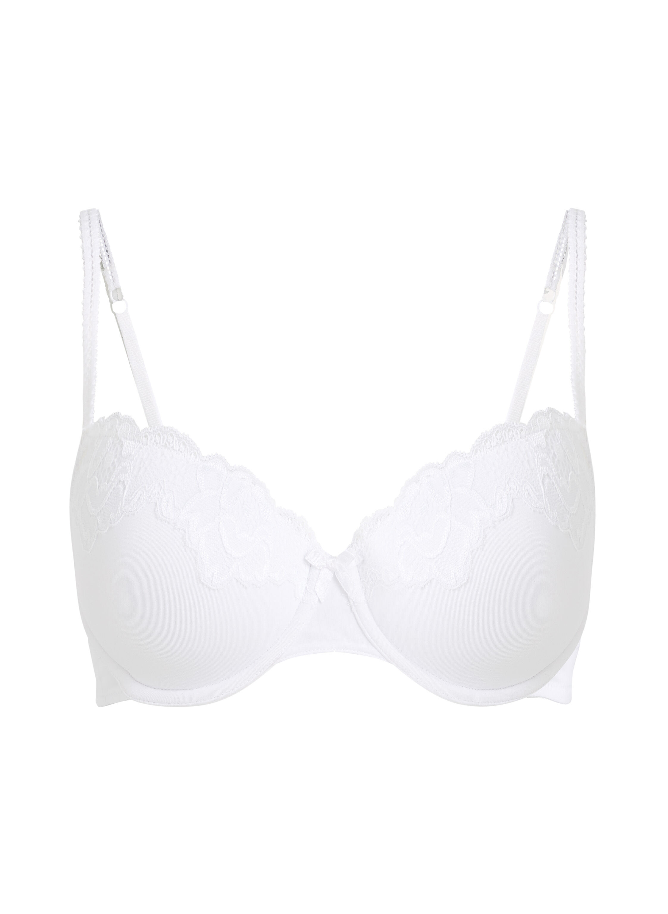 Soutien-gorge &agrave; armatures pr&eacute;form&eacute; Secret Lace, Blanc