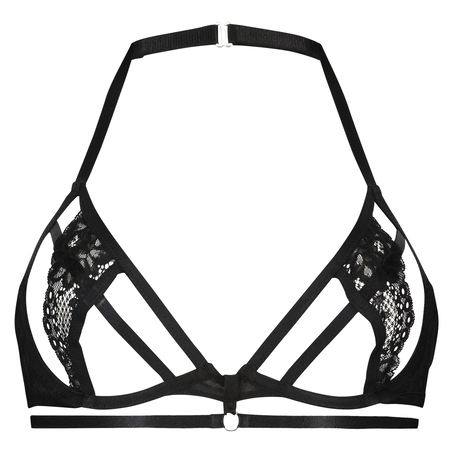 Soutien-gorge &agrave; armatures non-pr&eacute;form&eacute; Romane, Noir
