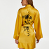 Kimono Satin Flower, Gelb