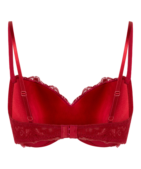 Soutien-gorge &agrave; armatures pr&eacute;form&eacute; Marine, Rouge