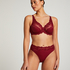 Slip taille haute Diva, Rouge