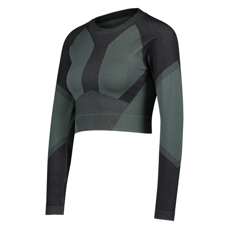 HKMX The Motion Crop Top, Gr&uuml;n