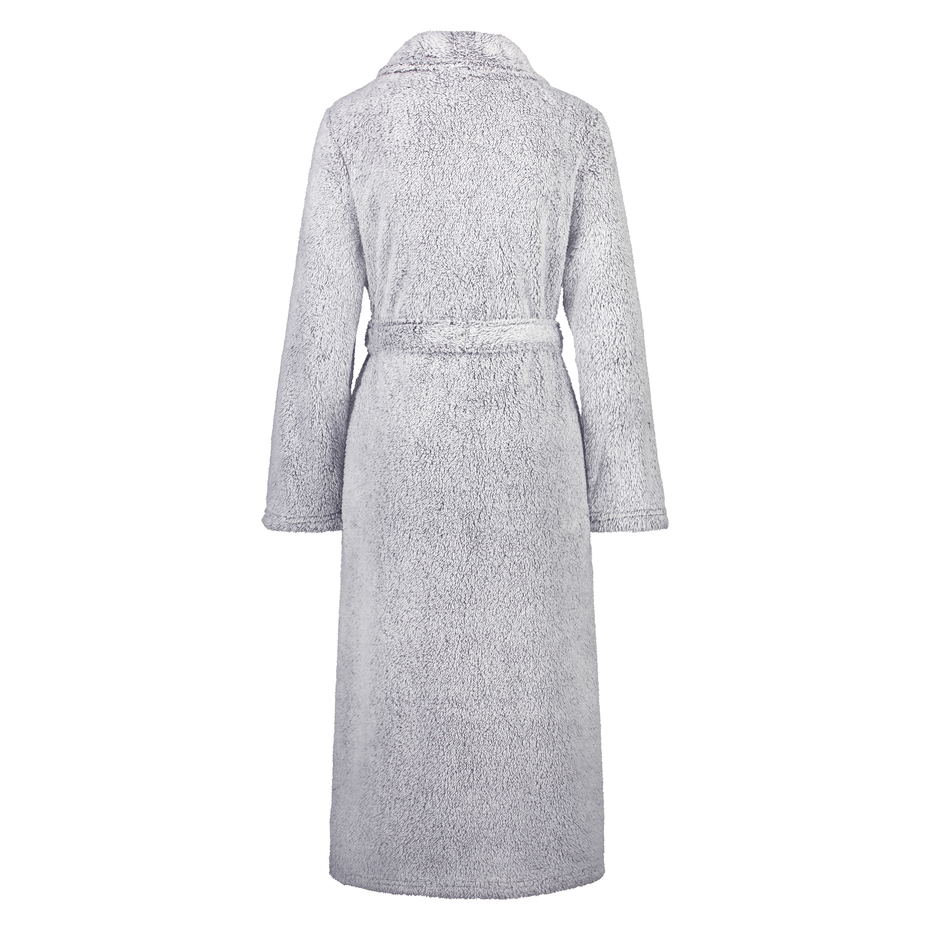 Bademantel Fleece, Grau, main