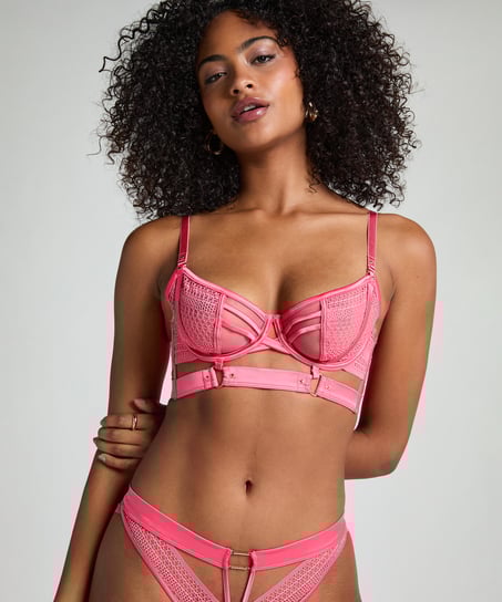 Unwattierter Bügel-BH Missy, Rose