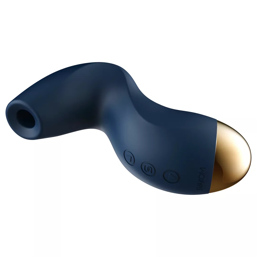 SVAKOM Pulse Pure Air Pressure Vibrator, Bleu, main