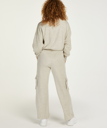 Petite Pantalon de jogging Cargo, Beige